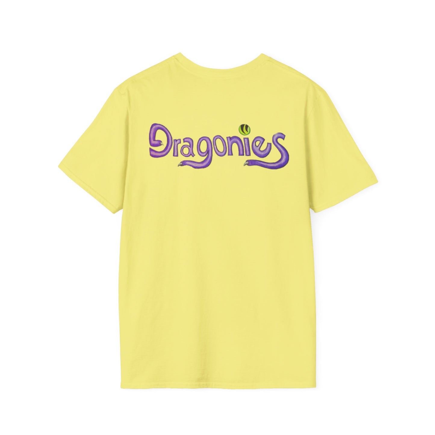 Gothica Dragonies Unisex Softstyle T-Shirt