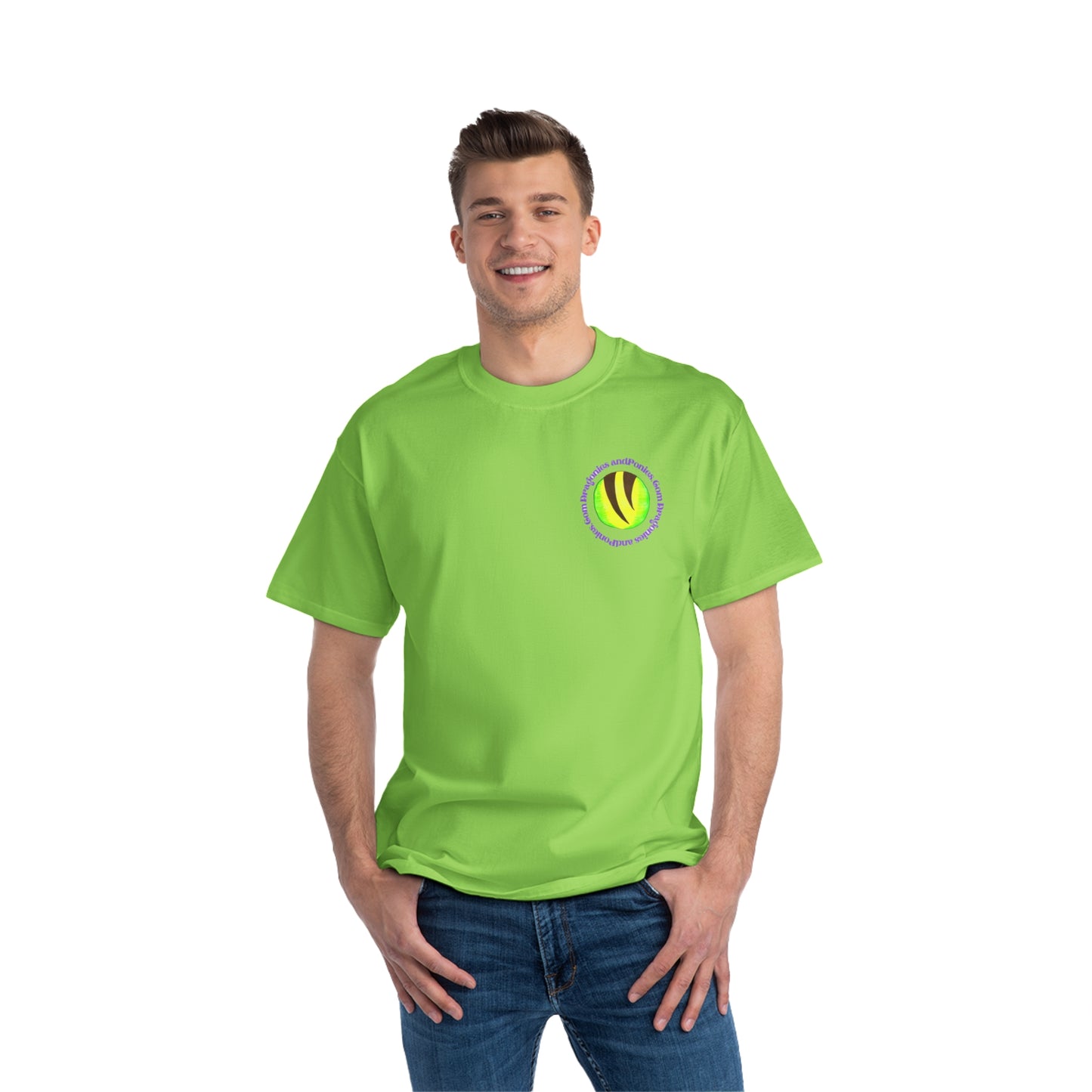 Dragonies logo Beefy-T®  Short-Sleeve T-Shirt