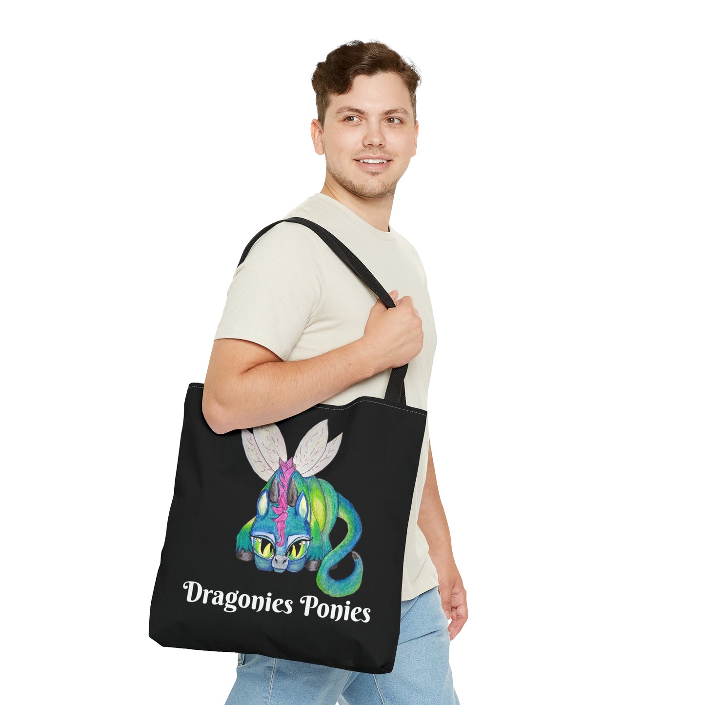 Baby Dragonies Ponies 111Tote Bag (AOP)