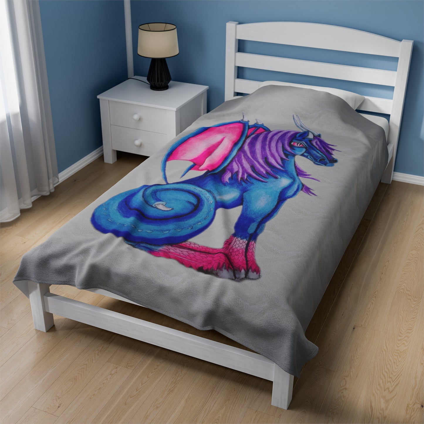 Dragonies Velveteen Plush Blanket