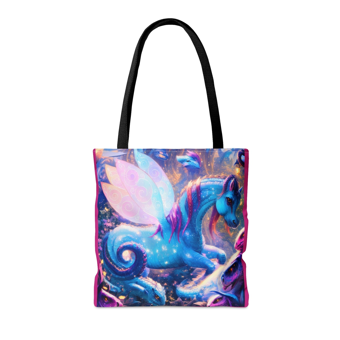 Flutter Dragonies Ponies 444Tote Bag (AOP)