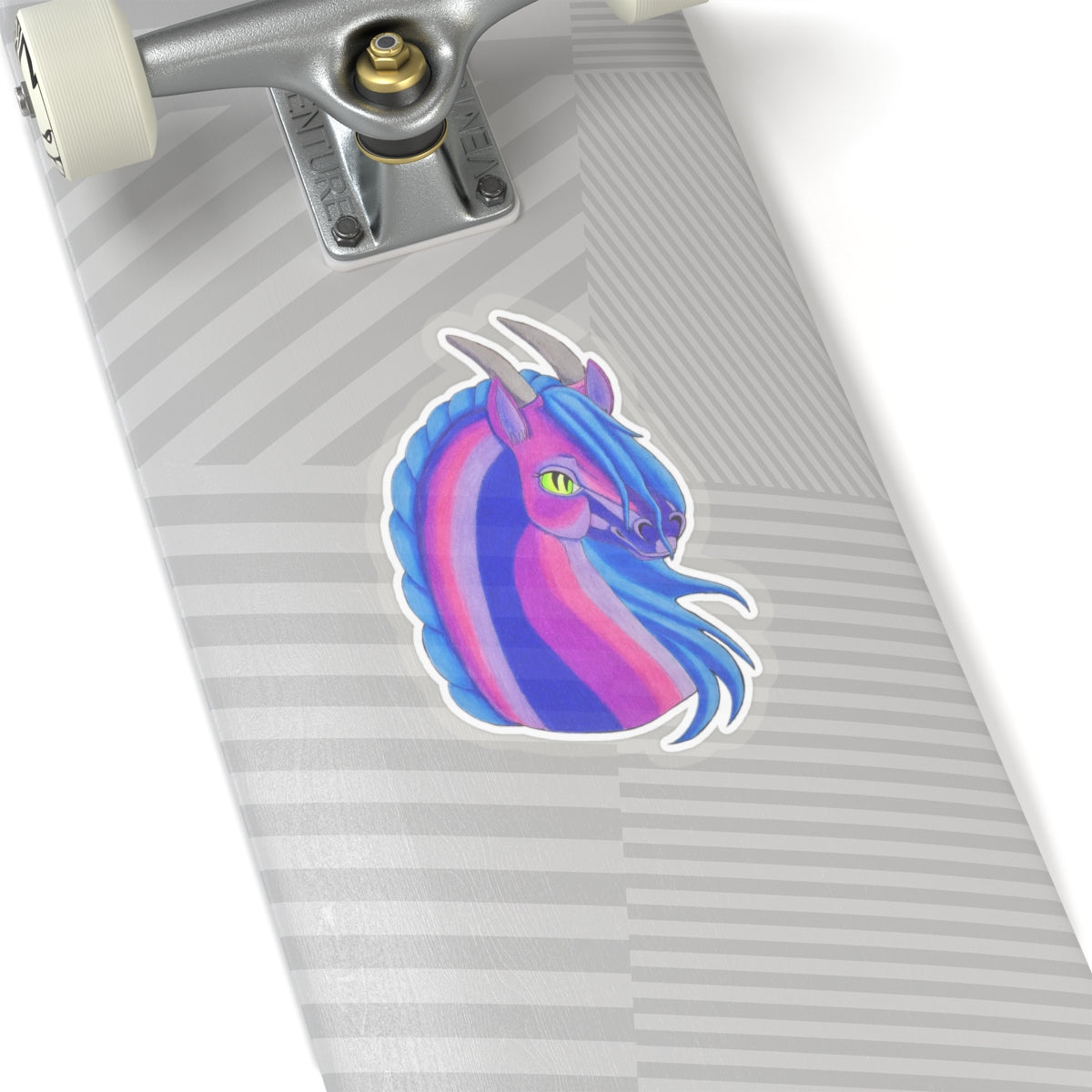 Neon Dragonie Kiss-Cut Stickers