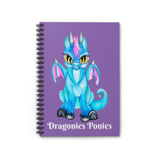 BABY DRAGONIES PONIES Spiral Notebook - Ruled Line