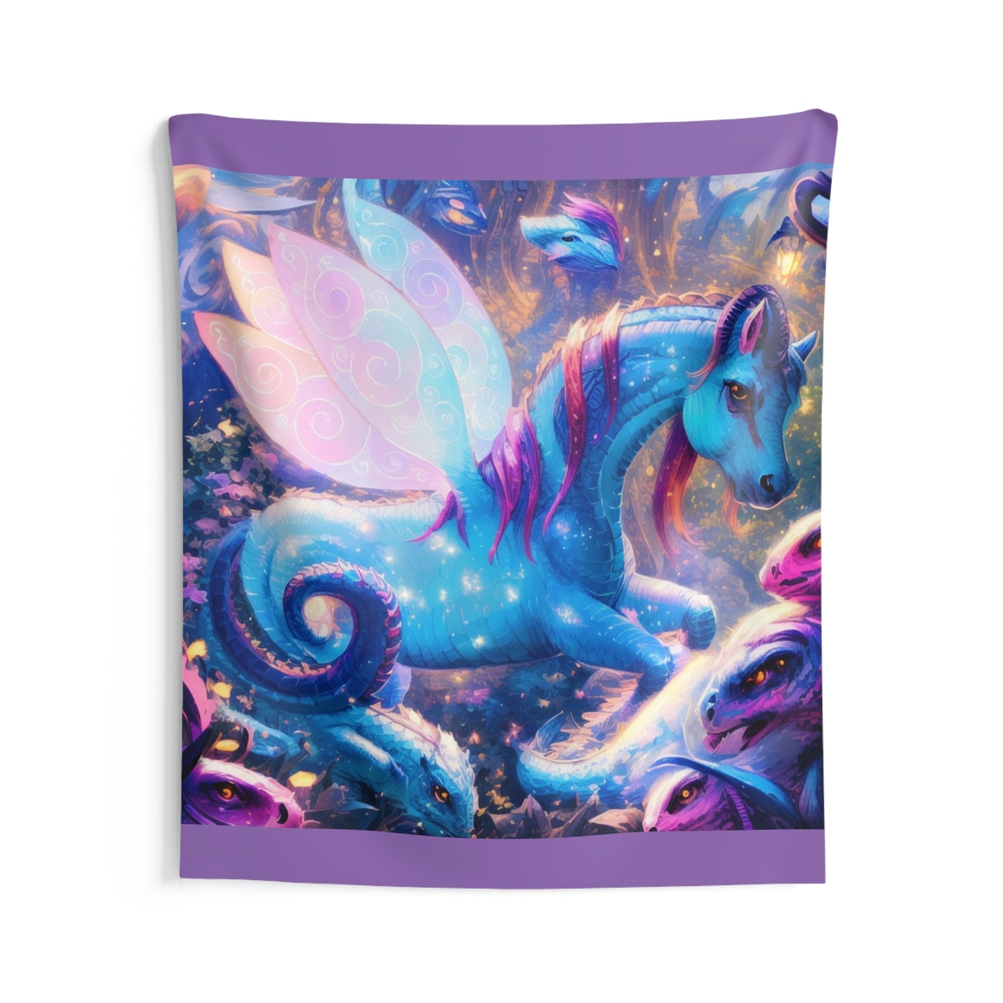 Flutter Dragonies Ponies 444 Indoor Wall Tapestries