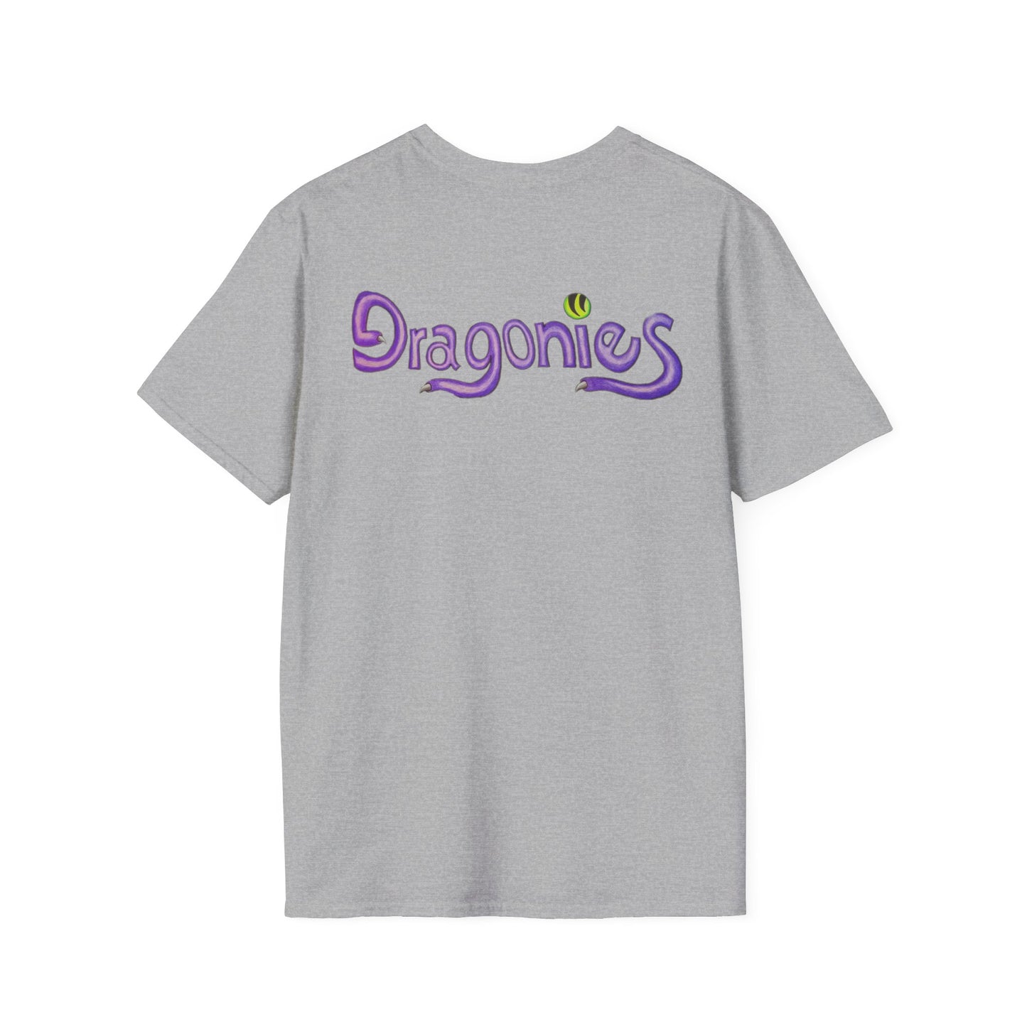 Gothica Dragonies Unisex Softstyle T-Shirt