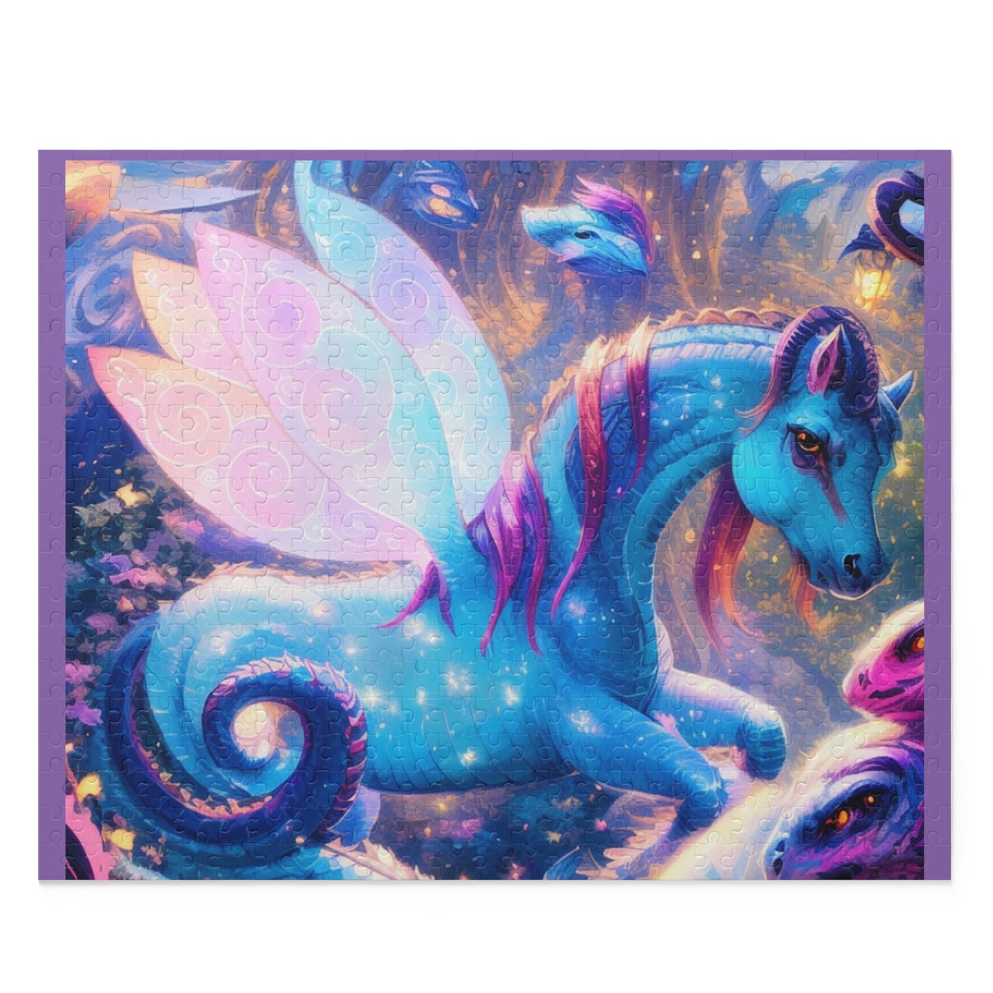 Flutter Dragonies Ponies 444Puzzle (120, 252, 500-Piece)