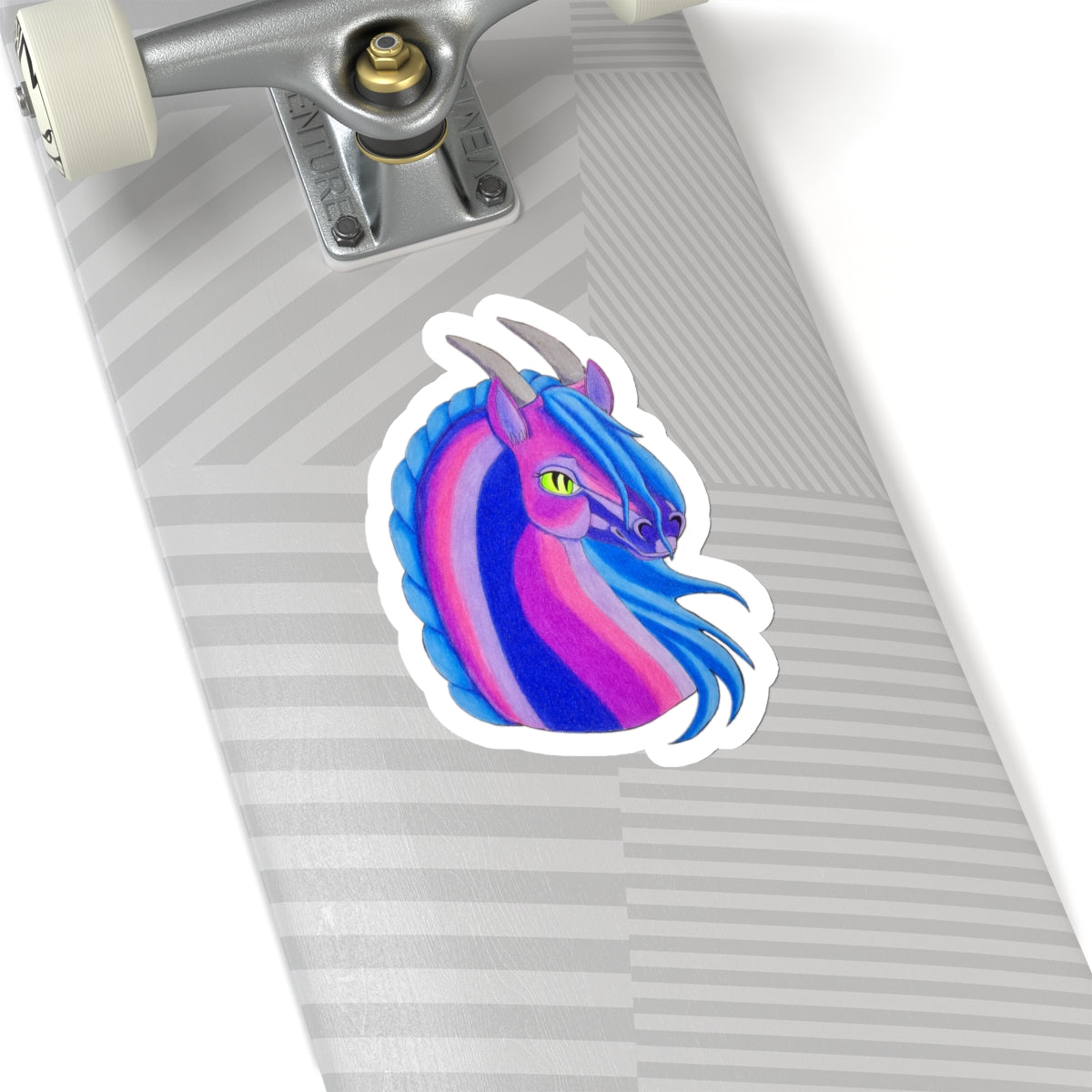 Neon Dragonie Kiss-Cut Stickers