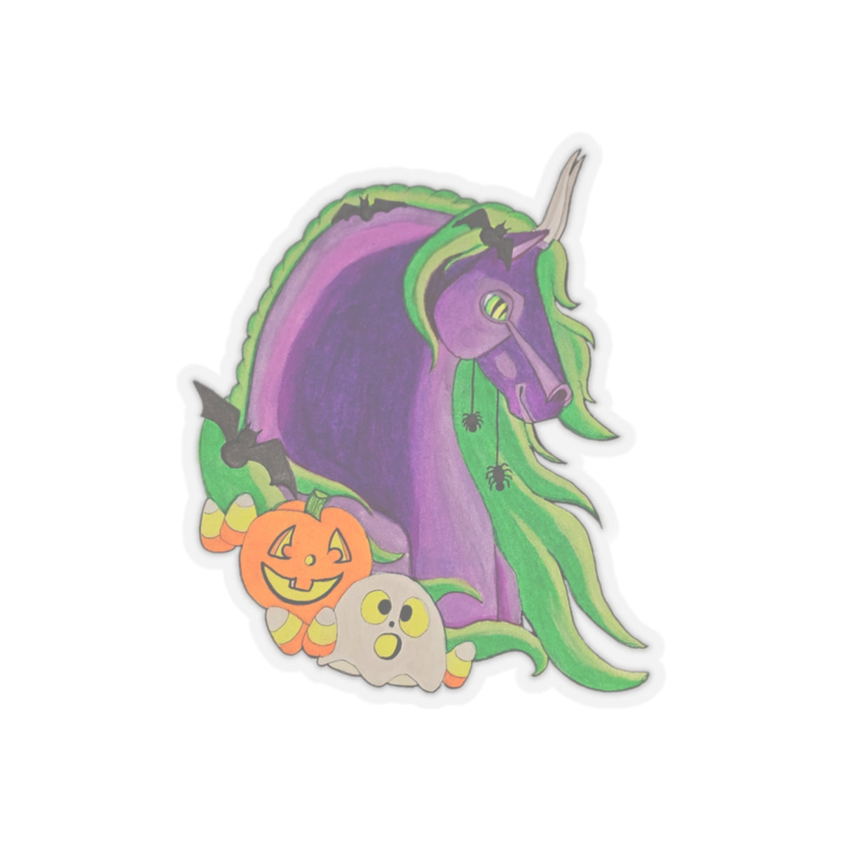 Halloween Dragonies Kiss-Cut Stickers