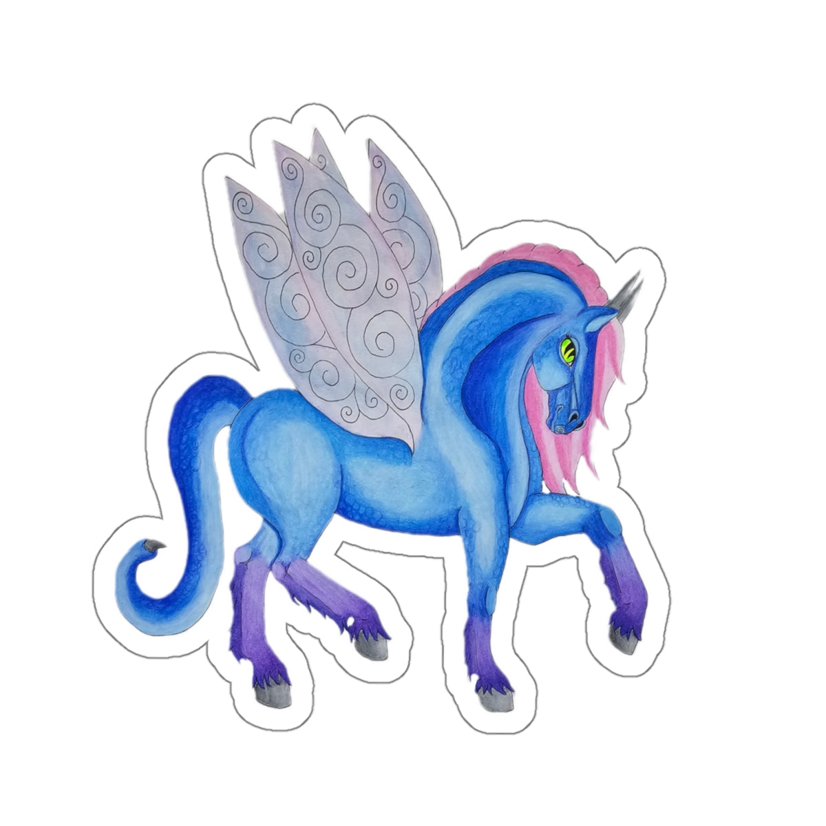 Dressage Dragonies Kiss-Cut Stickers