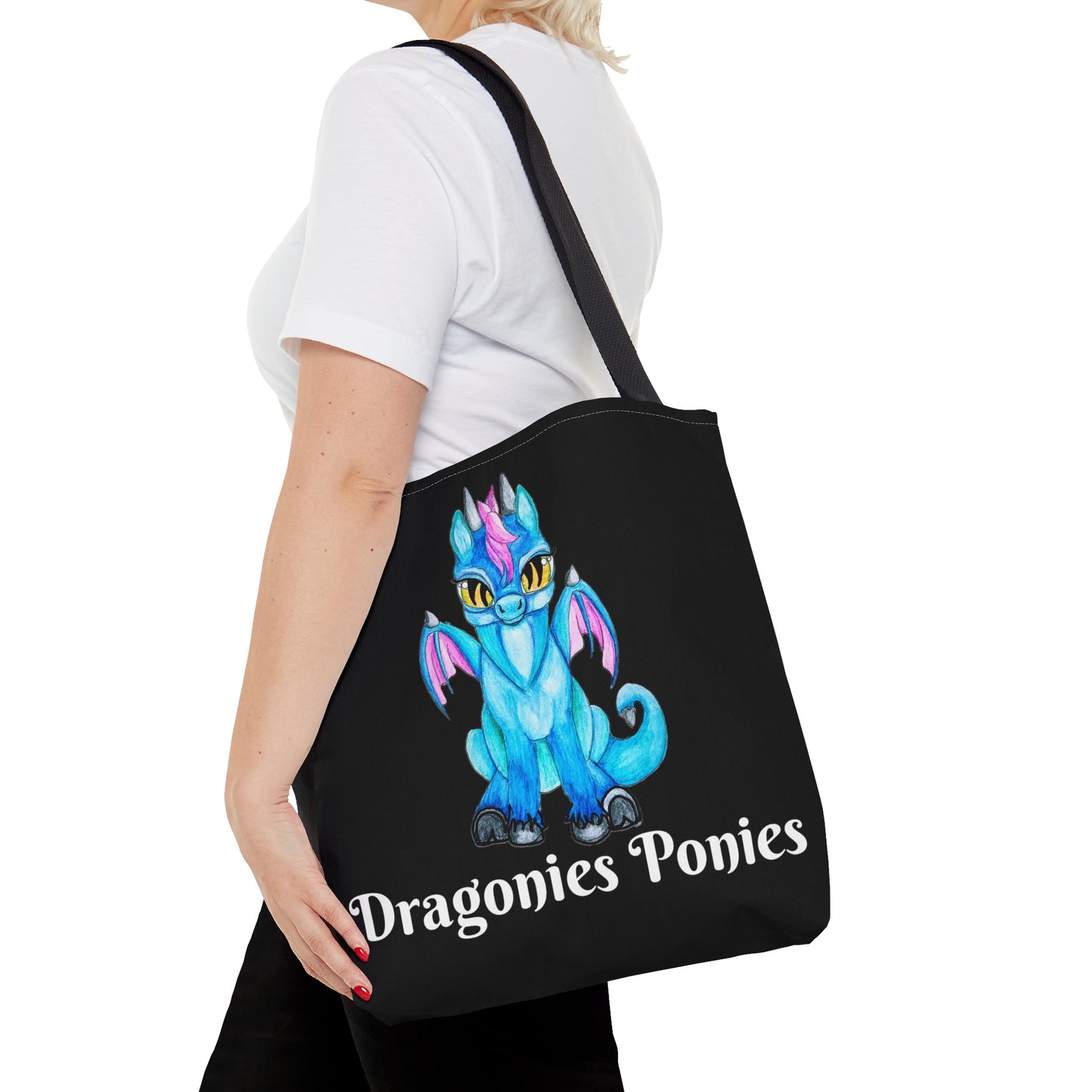 Baby Dragonies Ponies Tote Bag (AOP)