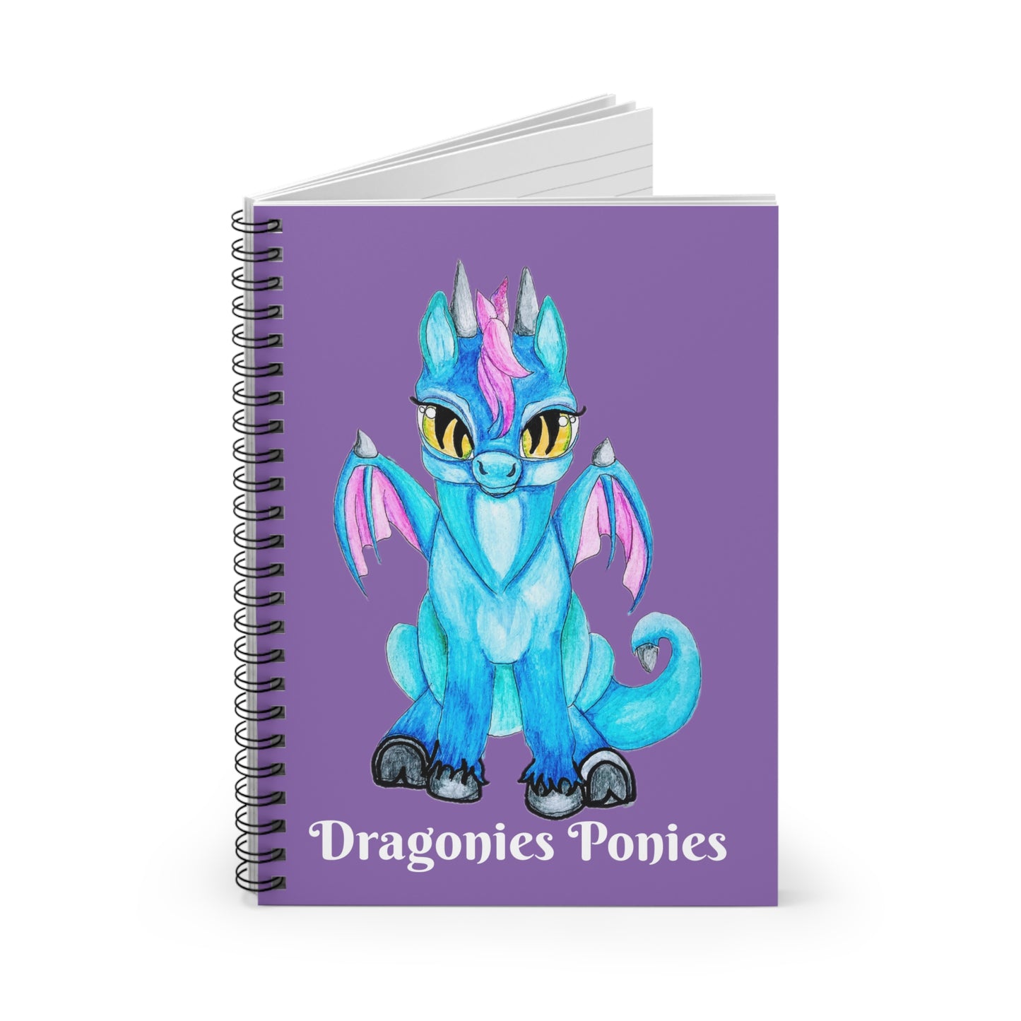 BABY DRAGONIES PONIES Spiral Notebook - Ruled Line