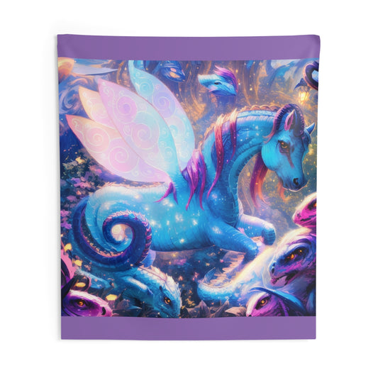 Flutter Dragonies Ponies 444 Indoor Wall Tapestries