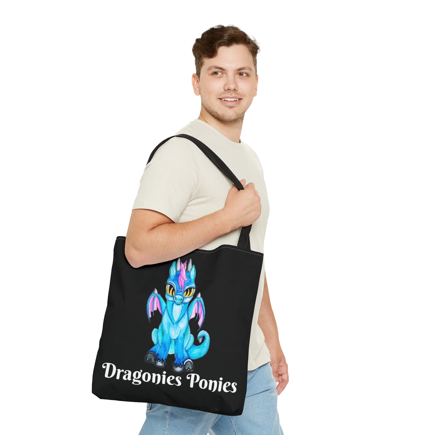 Baby Dragonies Ponies Tote Bag (AOP)