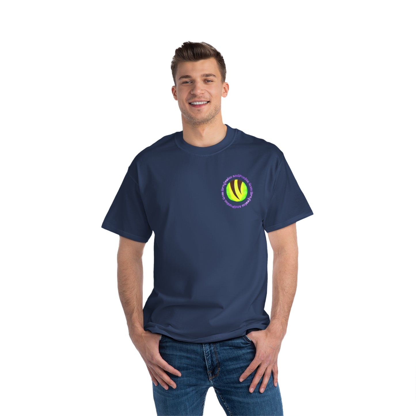 Dragonies logo Beefy-T®  Short-Sleeve T-Shirt