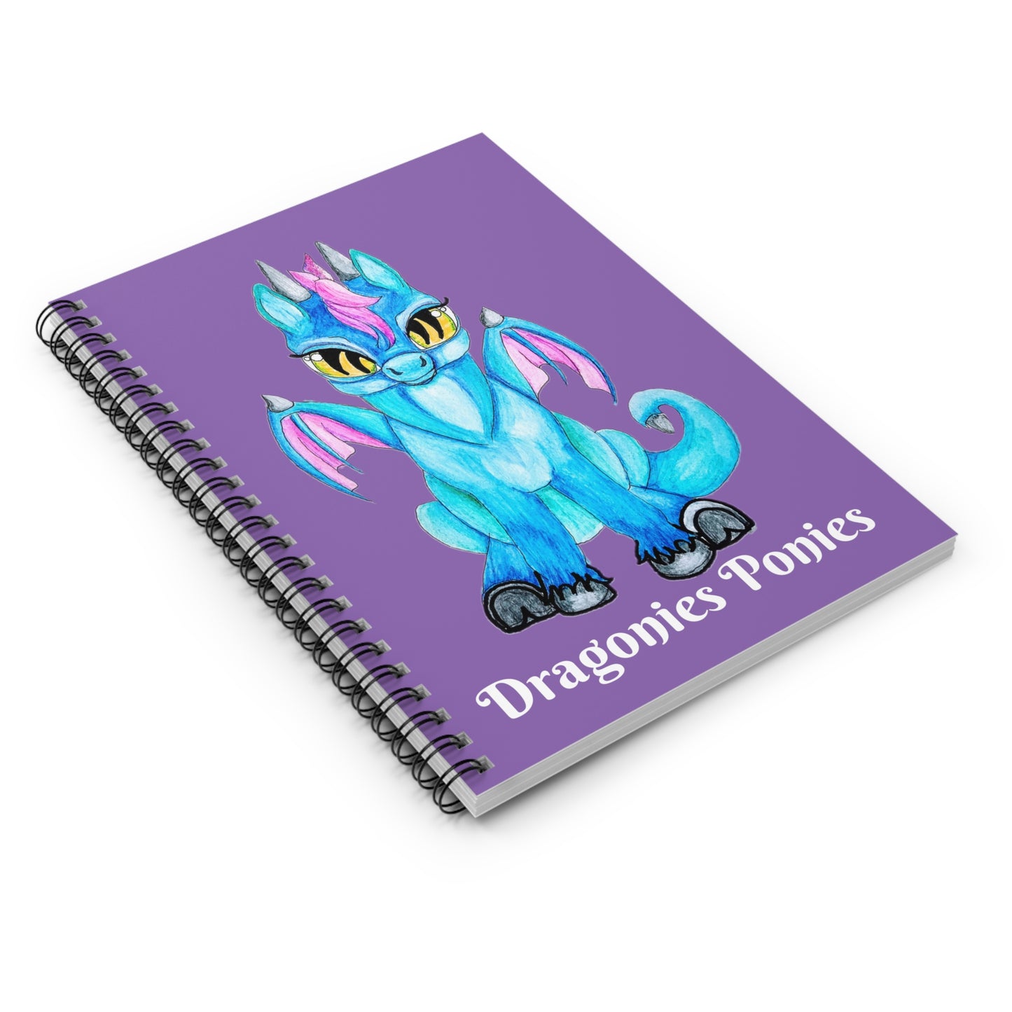 BABY DRAGONIES PONIES Spiral Notebook - Ruled Line