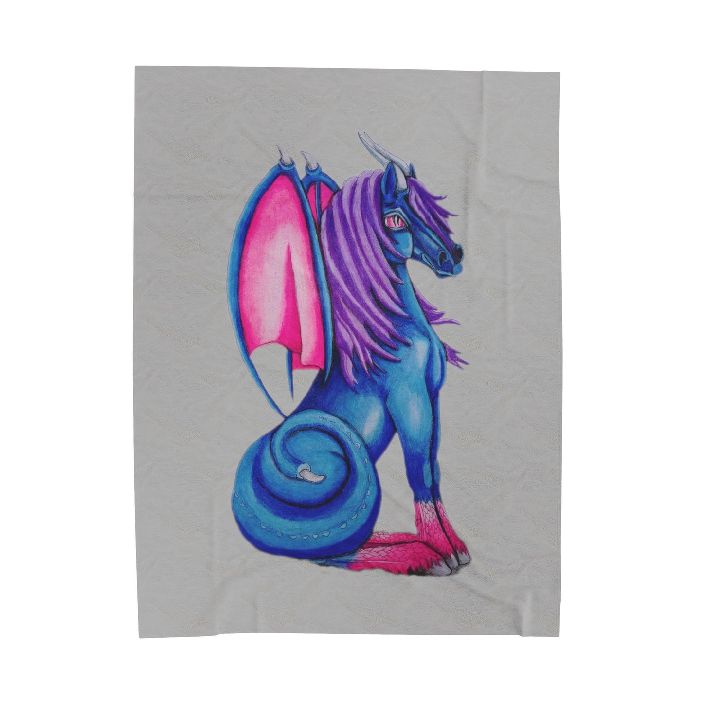 Dragonies Velveteen Plush Blanket