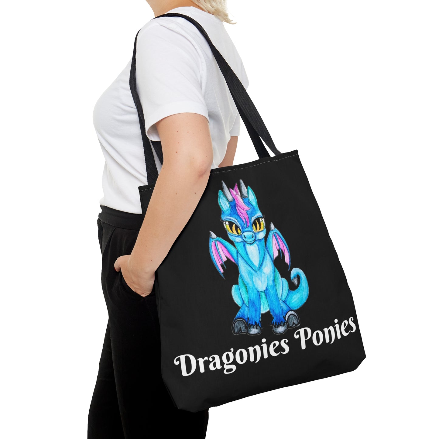 Baby Dragonies Ponies Tote Bag (AOP)