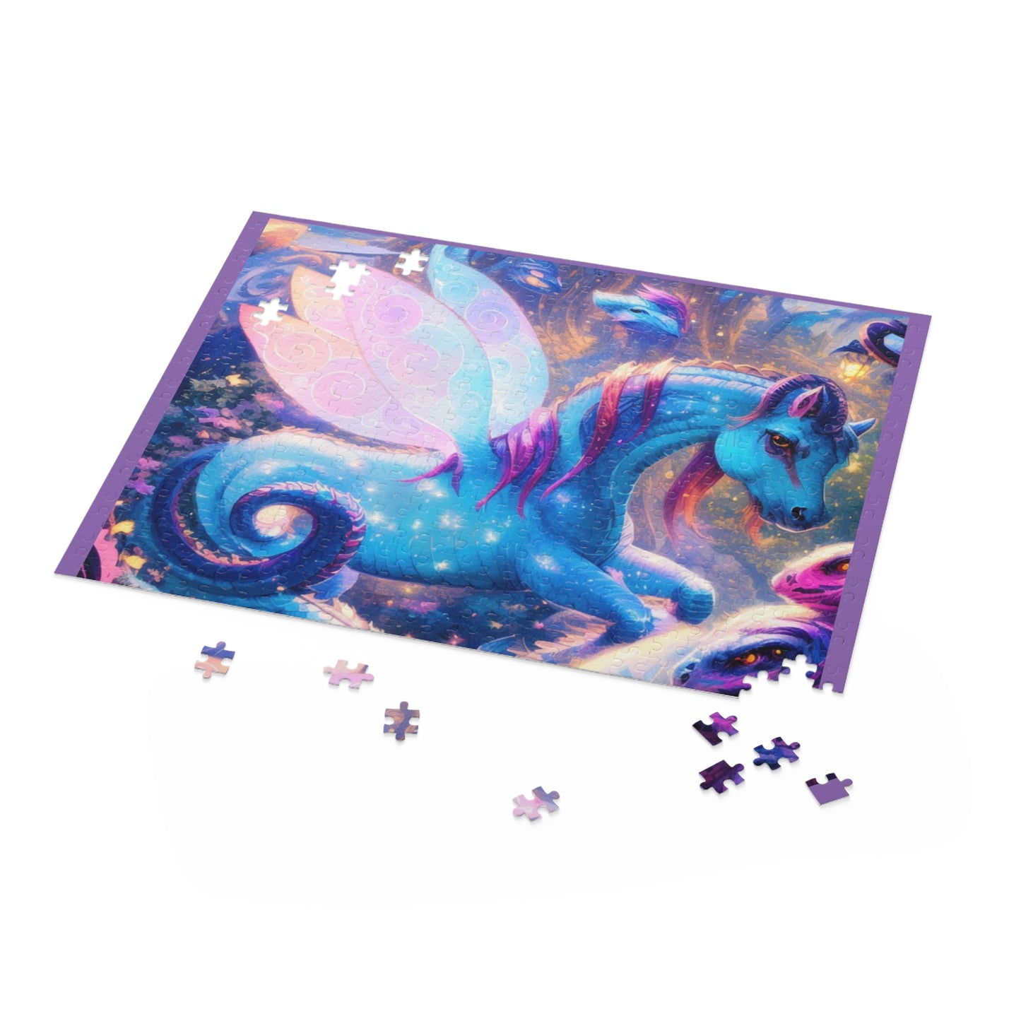 Flutter Dragonies Ponies 444Puzzle (120, 252, 500-Piece)