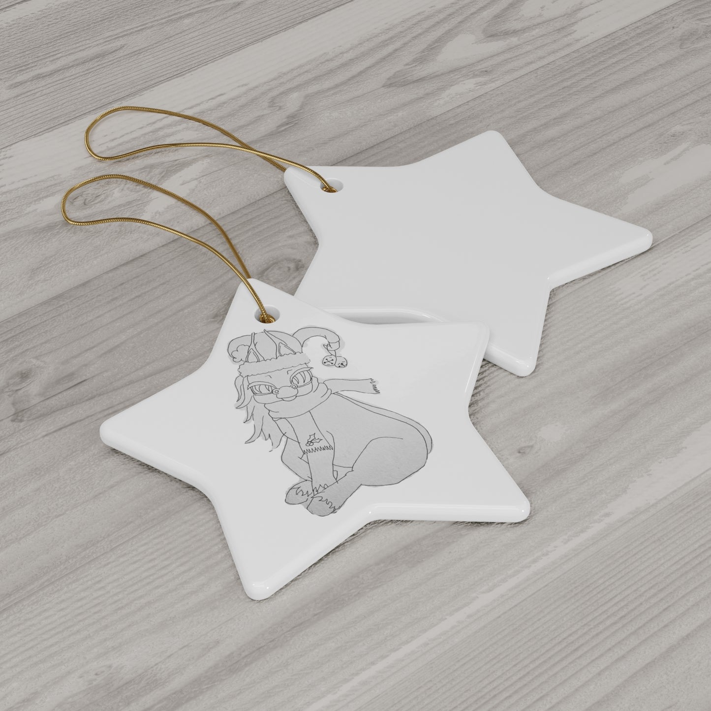 Color Me Dragonies Baby Dragonies Ceramic Ornament, 4 Shapes