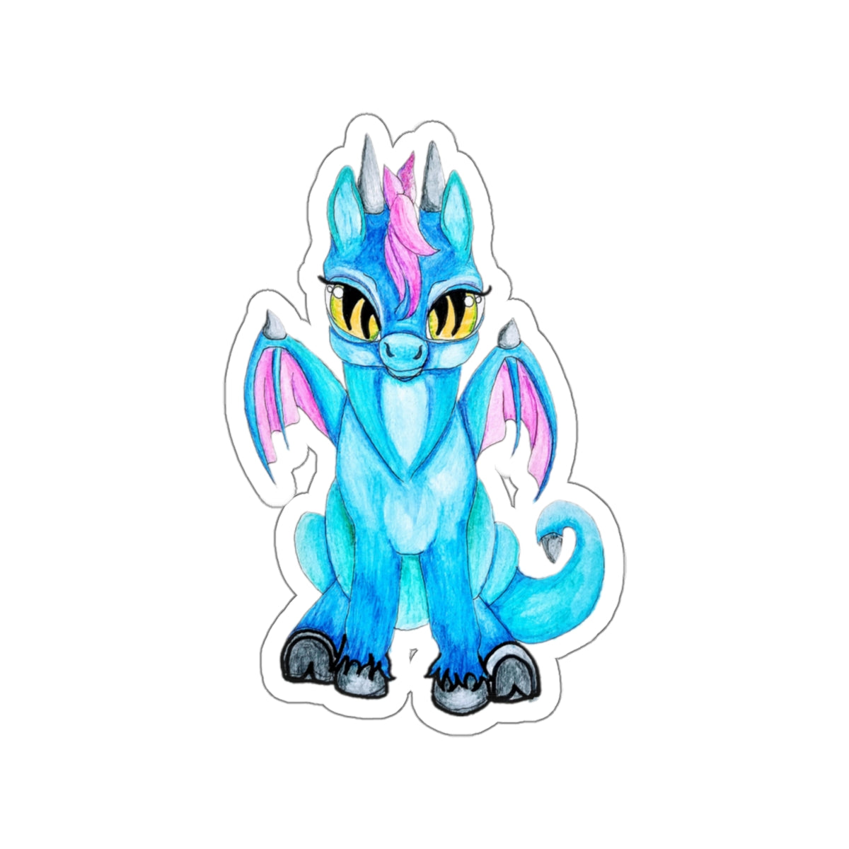 Baby Dragonies Pony Kiss-Cut Stickers