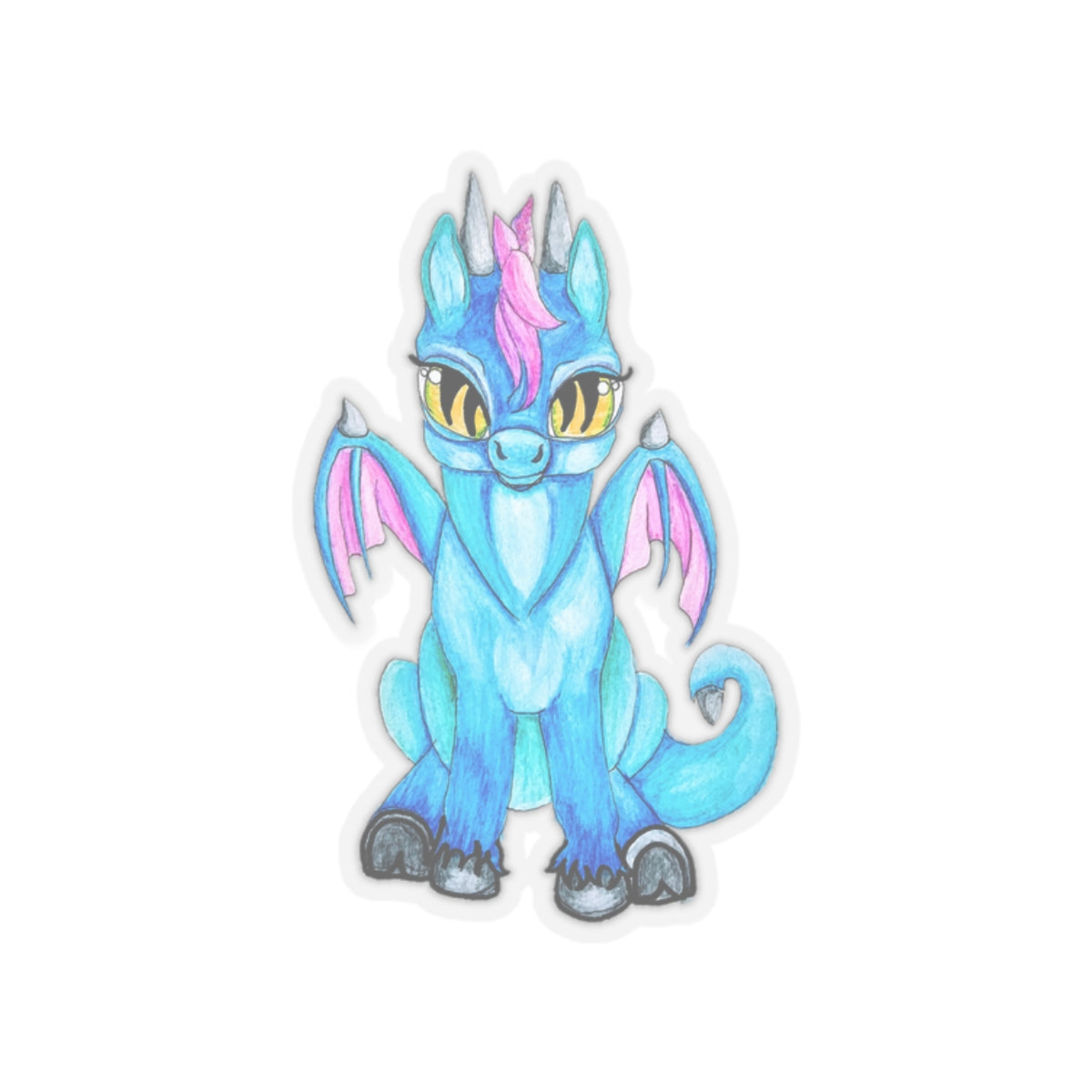 Baby Dragonies Pony Kiss-Cut Stickers