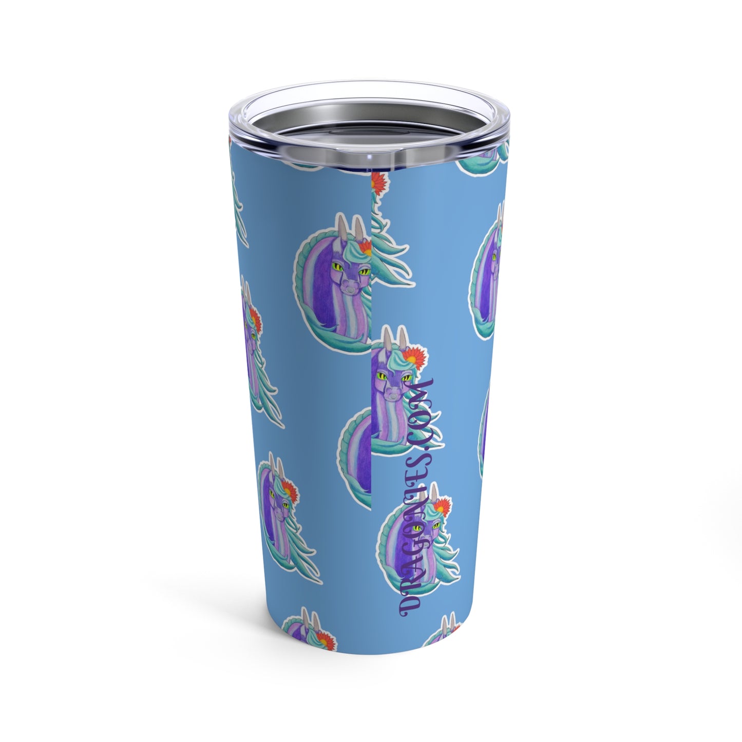 Sunflower DragoniesTumbler 20oz